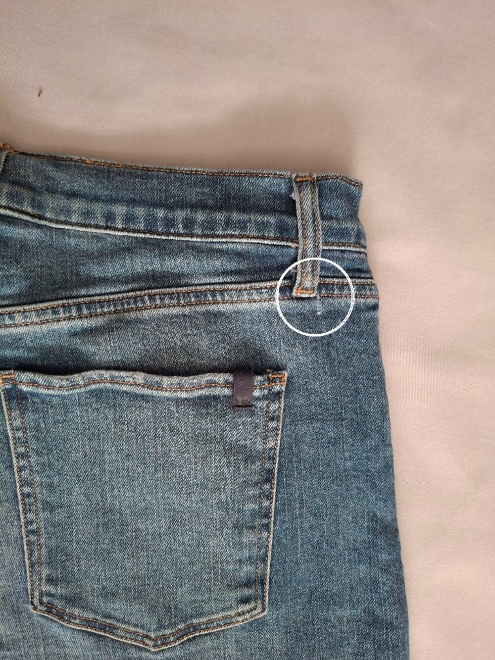 Joe's Jeans The Mia High Rise Wide Leg Ankle Jeans Blue Raw Hem | Size 32 - Picture 12 of 14
